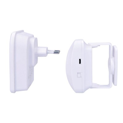 Solight bezdrátový hlásič pohybu/gong, napájení ze zásuvky, externí PIR čidlo - foto č. 2